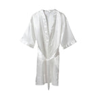 Κιμονό-Ρόμπα Σατέν ΟΝΕ SIZE White